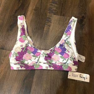*NWT* Dippin’ Daisy’s Floral Bikini Top - Size Small